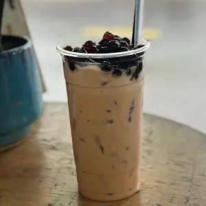 Thai Red Ice Milk Tea at 127 COFFEE - SINH TỐ & NƯỚC ÉP, Thao Dien