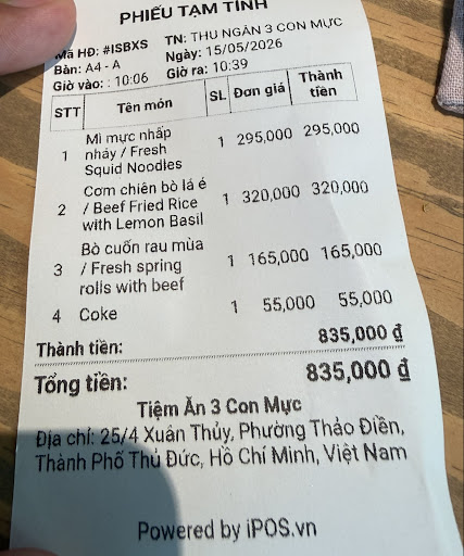 3 CON MỰC photo 6 in Thao Dien