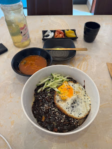 Black Rice Bowl with Egg