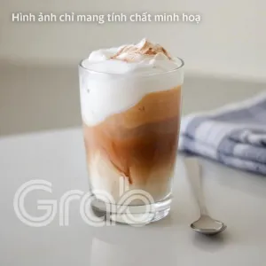 salt coffee at Ambrosia Cafe Bistro, Thao Dien