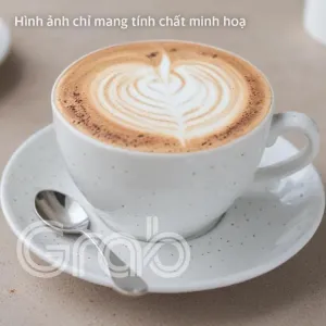Cappuccino at Ambrosia Cafe Bistro, Thao Dien