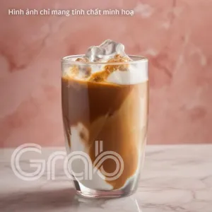 Milk Coffee at Ambrosia Cafe Bistro, Thao Dien