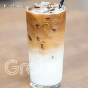 Vietnamese white coffee at Ambrosia Cafe Bistro, Thao Dien