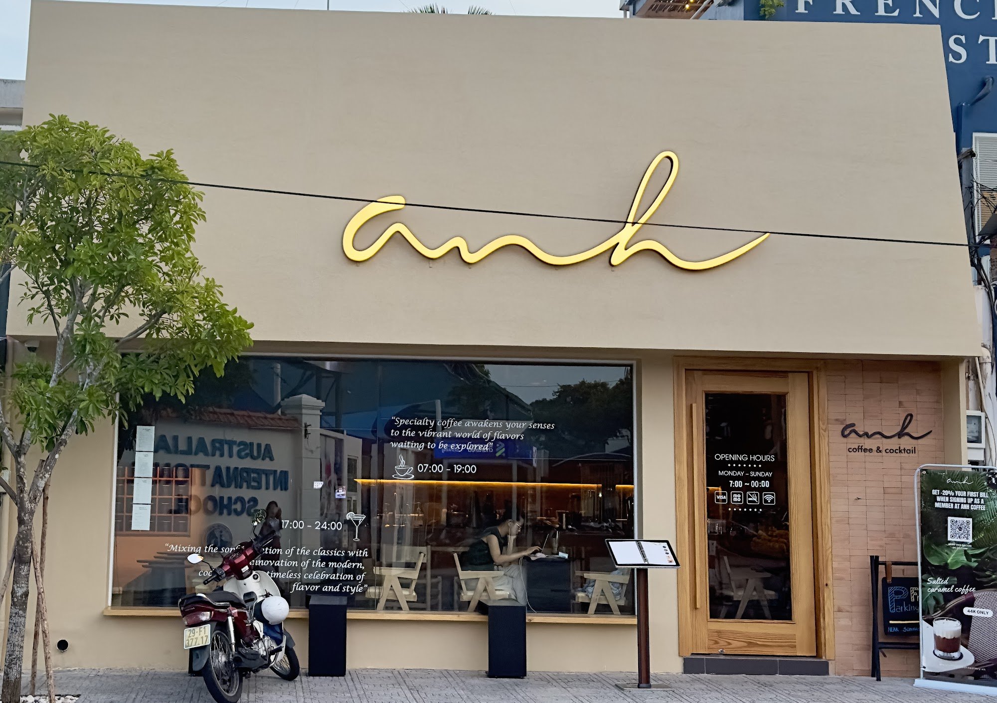 Anh coffee & matcha bar Coffee roastery in Ho Chi Minh City - exterior