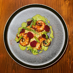 Green Sauce Shrimp with Vegetables