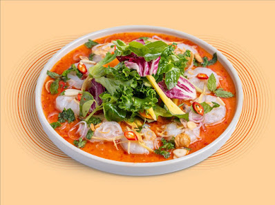 Shrimp and Fresh Vegetable Soup