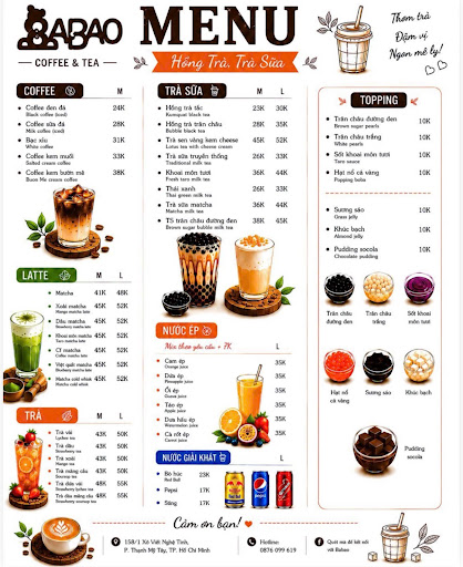 BABAO COFFEE & TEA - XÔ VIẾT NGHỆ TĨNH photo 8 in Thao Dien