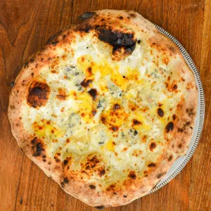 Pizza 4 Cheeses at BAIETA Restaurant Saigon Thao Dien