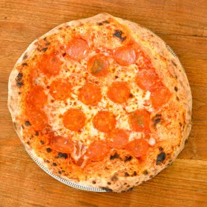 Pizza Pepperoni at BAIETA Restaurant Saigon Thao Dien