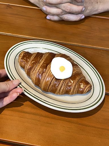 Croissant with Egg