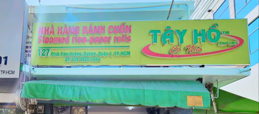 Bánh Cuốn Tây Hồ 127 Asian restaurant in Ho Chi Minh City - exterior
