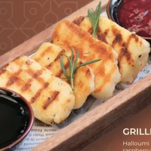 GRILLED HALLOUMI at Bazaar Restaurant, Thao Dien