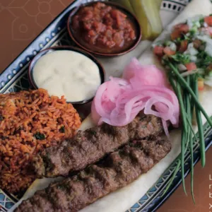 LAMB KEBAB at Bazaar Restaurant