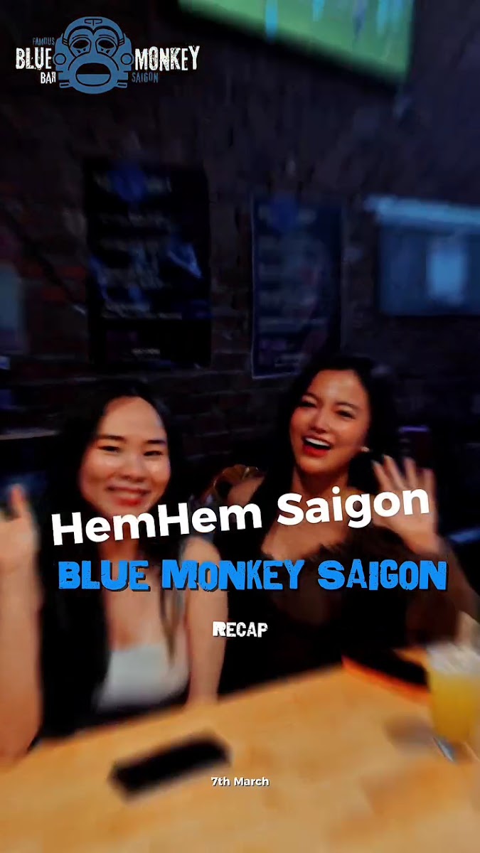Blue Monkey Bar Saigon - Nguyen Van Huong in Thao Dien