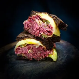 Holy Pastrami Sandwich at Bread&Butter HCM - Sourdough Bread & Deli Sandwiches
