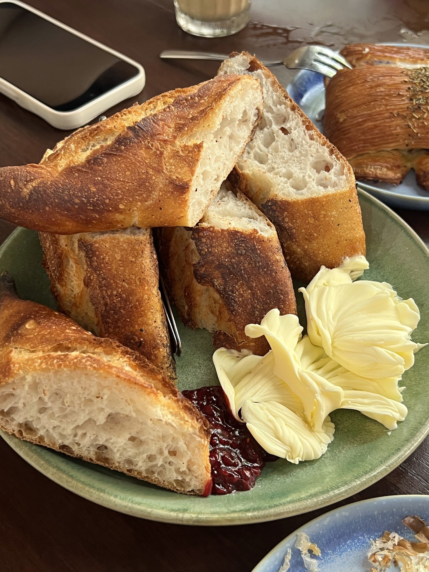 Bread with Butter and Jam