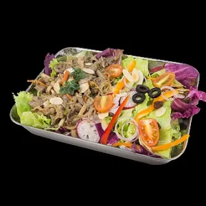 Bulgogi salad at Brick Coffee