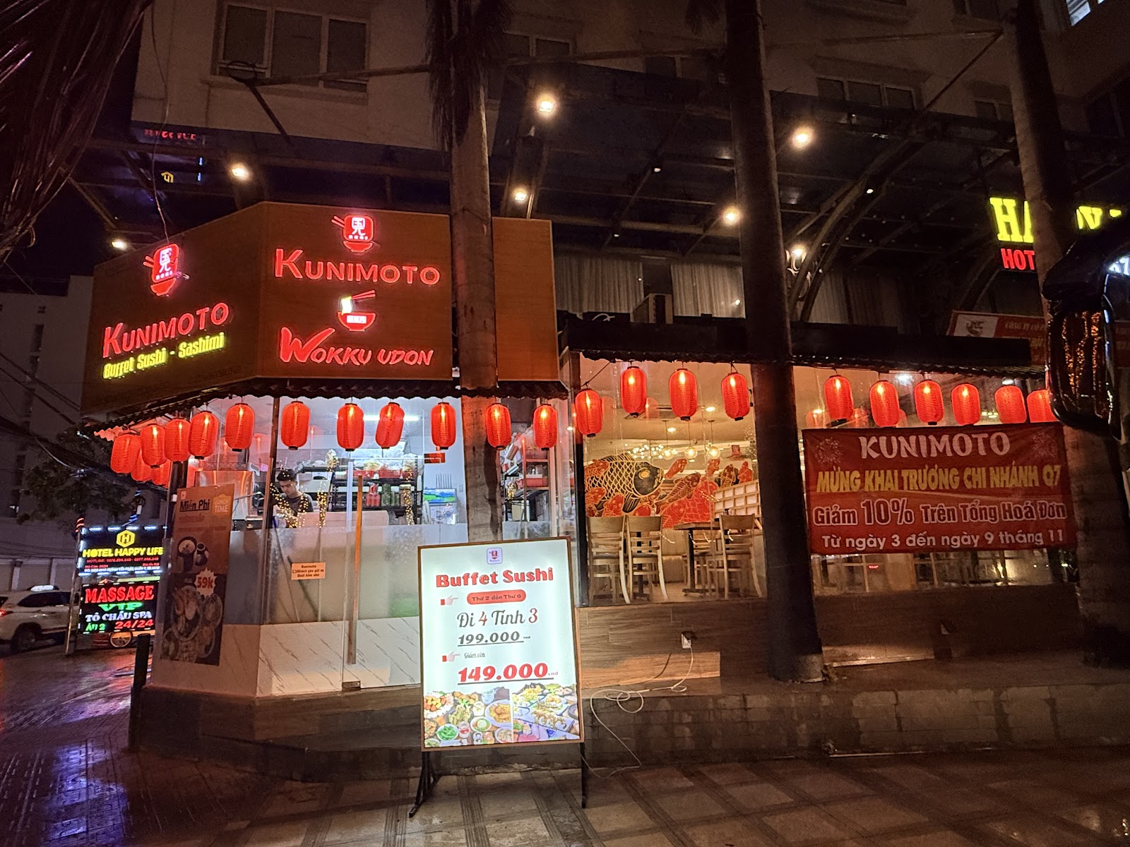 Buffet Sushi Kunimoto Quận 7 - Japanese Restaurant in Thao Dien