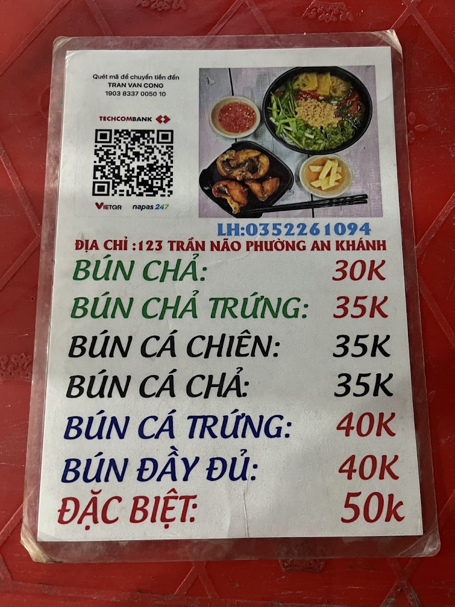 Bún cá xe đẩy Family restaurant in Ho Chi Minh City - exterior