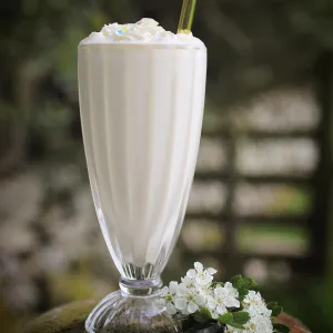 Homemade Vanilla Custard Shake