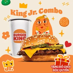 King Jr. includes exclusive toys at Burger King, Thao Dien