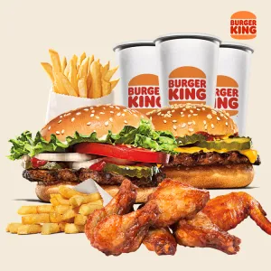 Delicious King Combo - Delicious King 299,000 VND at Burger King