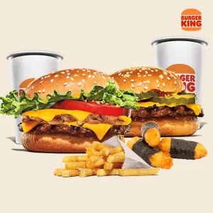 KING Combo 179,000 VND at Burger King