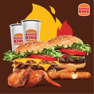 Fresh Meat Combo at Burger King