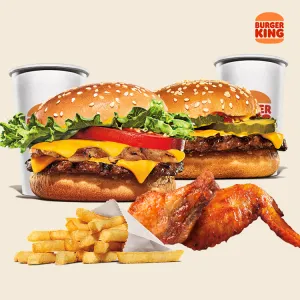 DELICIOUS COMBO KING 179,000 VND at Burger King