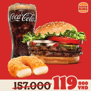 Super Special Combo at Burger King, Thao Dien