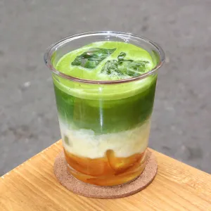 Japanese Yuzu Matcha at Cafe De Elin