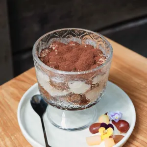 Special tiramisu at Cafe De Elin