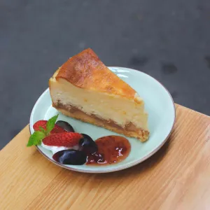 Apple cheese cake at Cafe De Elin, Thao Dien