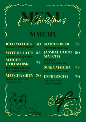 Café De Matcha Coffee shop in Ho Chi Minh City - exterior