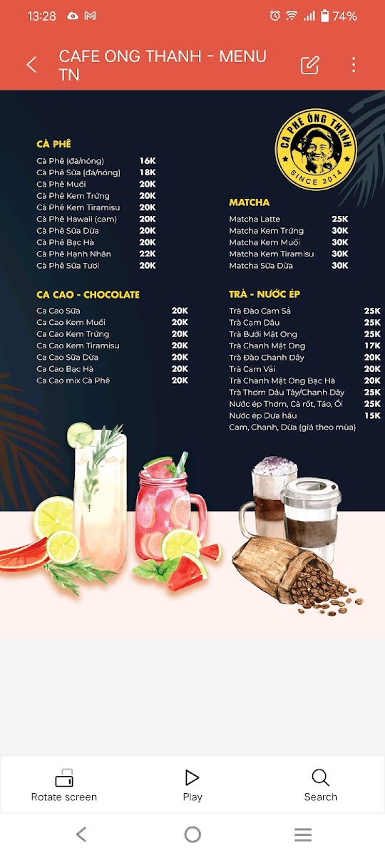 Cafe ÔNG THẠNH photo 4 in Thao Dien