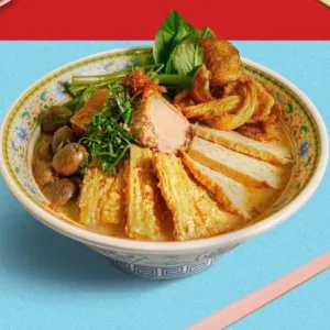 Noodle with fermented shrimp paste