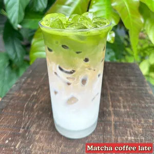 Green Tea Coffee Latte