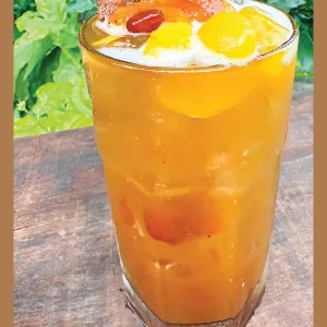 Tamarind Iced Tea at Chất Coffee Station