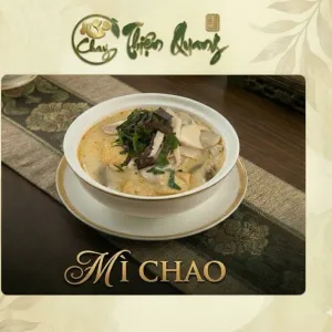 Noodles with Fermented Bean Curd at Chay Thiện Tâm in Thao Dien