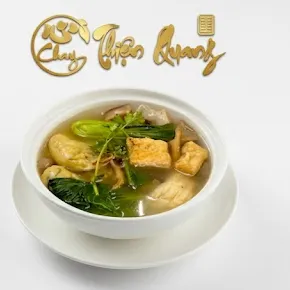 Wonton Noodle Soup / 水饺面汤 at Chay Thiện Tâm in Thao Dien