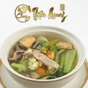Mixed Noodle Soup at Chay Thiện Tâm in Thao Dien