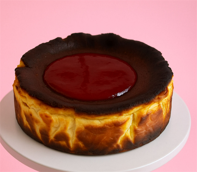 Basque Burnt Cheesecake - Medium - Cheesecake Ngon