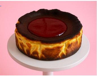 Basque Burnt Cheesecake - Small Size - Cheesecake Ngon