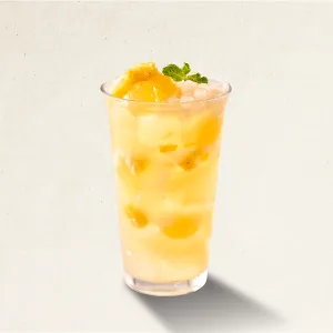 Soursop tea with palmyra palm seeds and pineapple at Chilli Thái Vincom Thảo Điền, Thao Dien