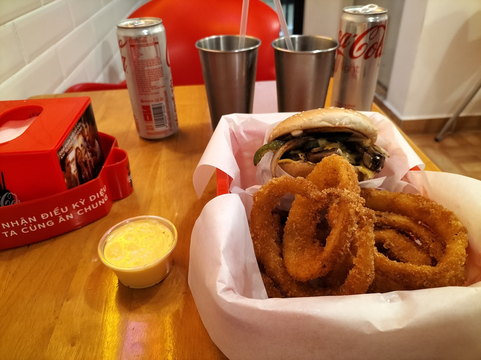 Chuck's Burgers American restaurant in Ho Chi Minh City - exterior