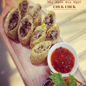 Fried Spring Rolls with Shrimp and Pork (Chuk Chuk style) at Chuk Chuk, Thao Dien