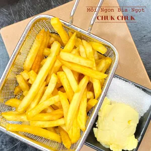 Crispy Fried Potato Wedges at Chuk Chuk, Thao Dien