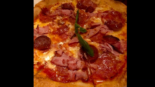 Pepperoni and Ham Pizza