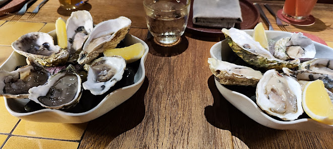 Oysters with Lemon