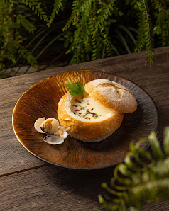 Bread Bowl with Scallops